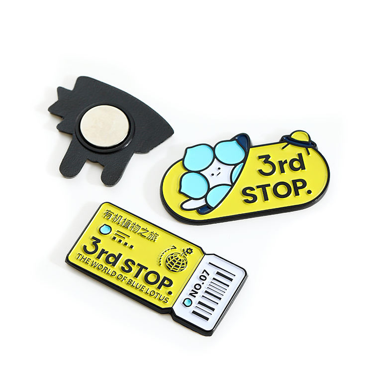 3D Usa Śliczny pamiątkowy wytłoczony niestandardowy metalowy magnes na lodówkę