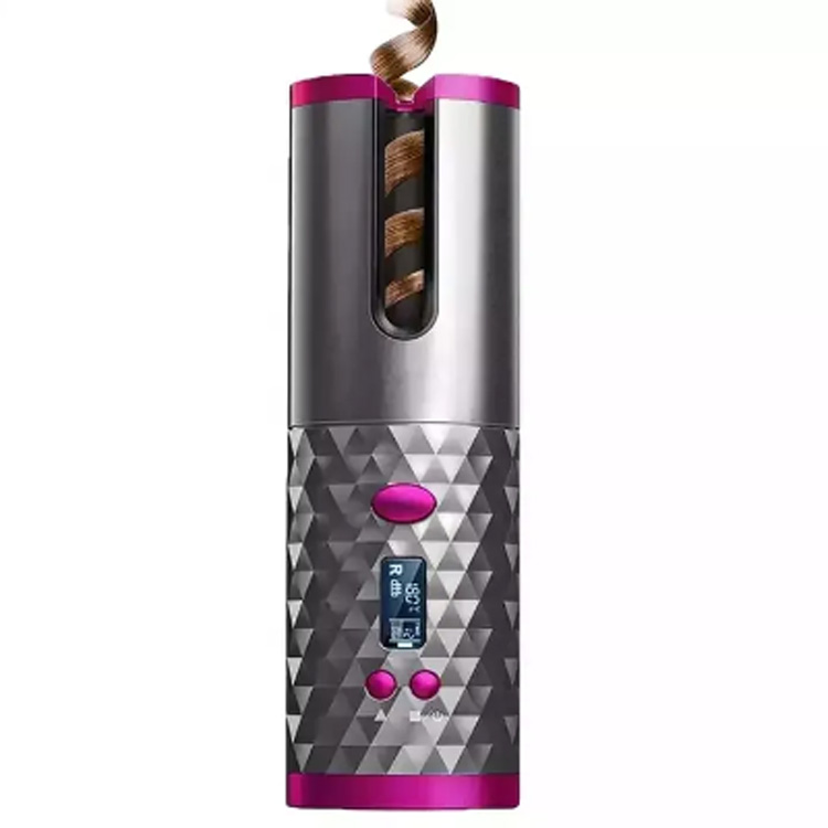8 kolorów Stick LCD Iron Bezdround Automatyczne Curling Iron