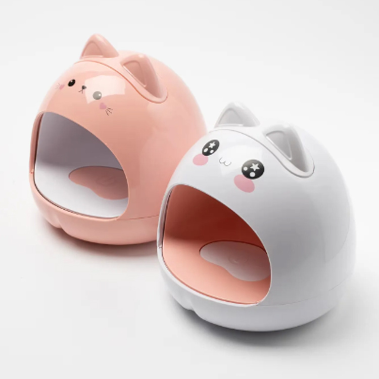 Kota paznokcie nowa światła paznokci lampa USB lampa do pieczenia paznokci