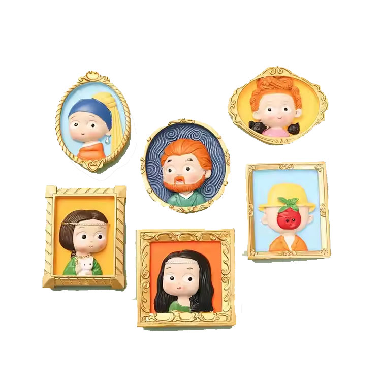 Niestandardowe ceramiczne prezenty prezydenckie Magnesy na lodówkę Śliczne