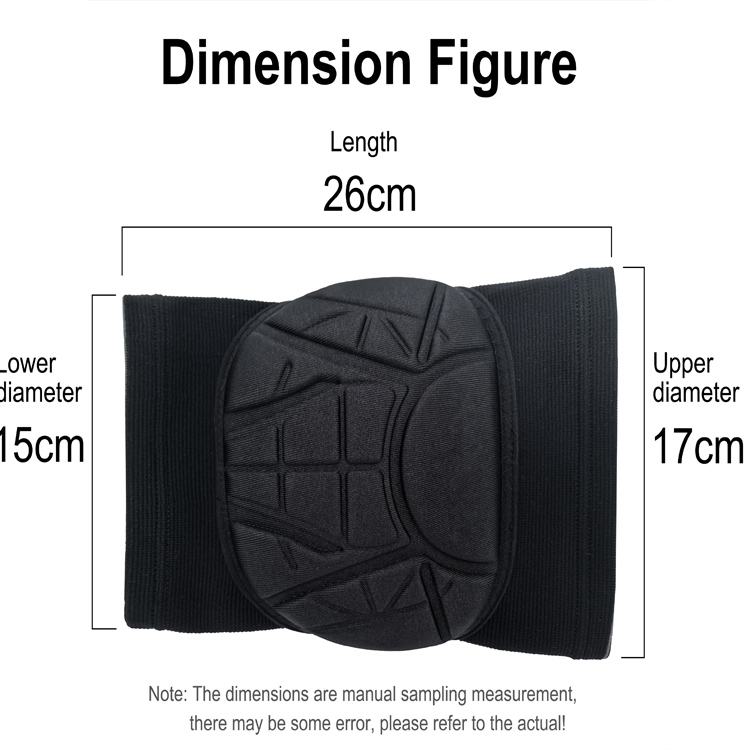 Niestandardowe logo Zagęścić gąbkowe nakolanniki antykolizyjne