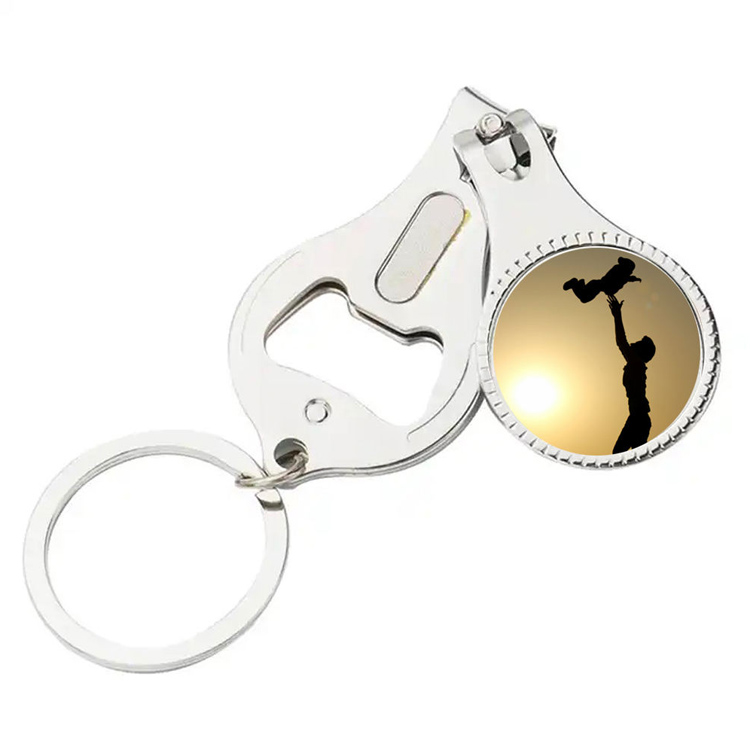 Składany brelok do otwierania palców u stóp Nożyczki do paznokci Obcinacze do paznokci