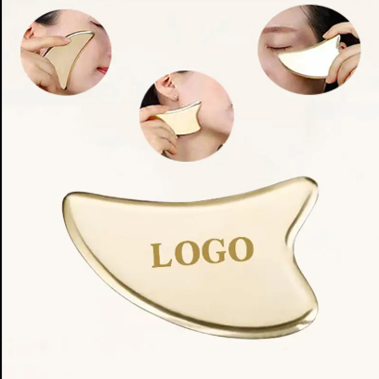 Jade Massager Massager w kształcie serca masaż twarzy twarz gua sha