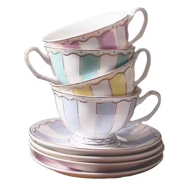 Ceramika do paska mlecznego Porcelana filiżanki na kawę i herbatę