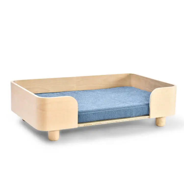 Nowy projekt Nowoczesne meble dla zwierząt drewniane sofa dla psa