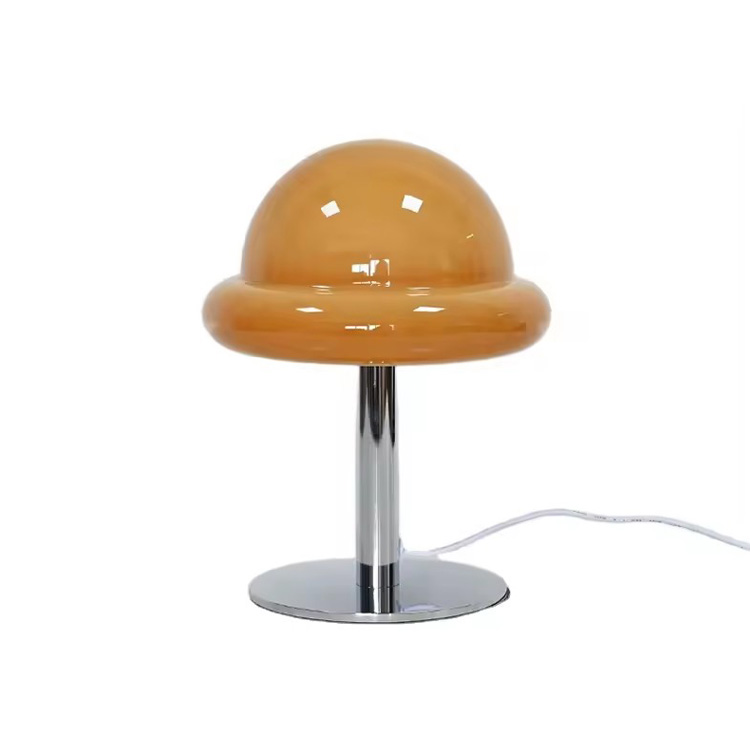 Lampa stołowa ze szkła Lollipop w stylu nordyckim