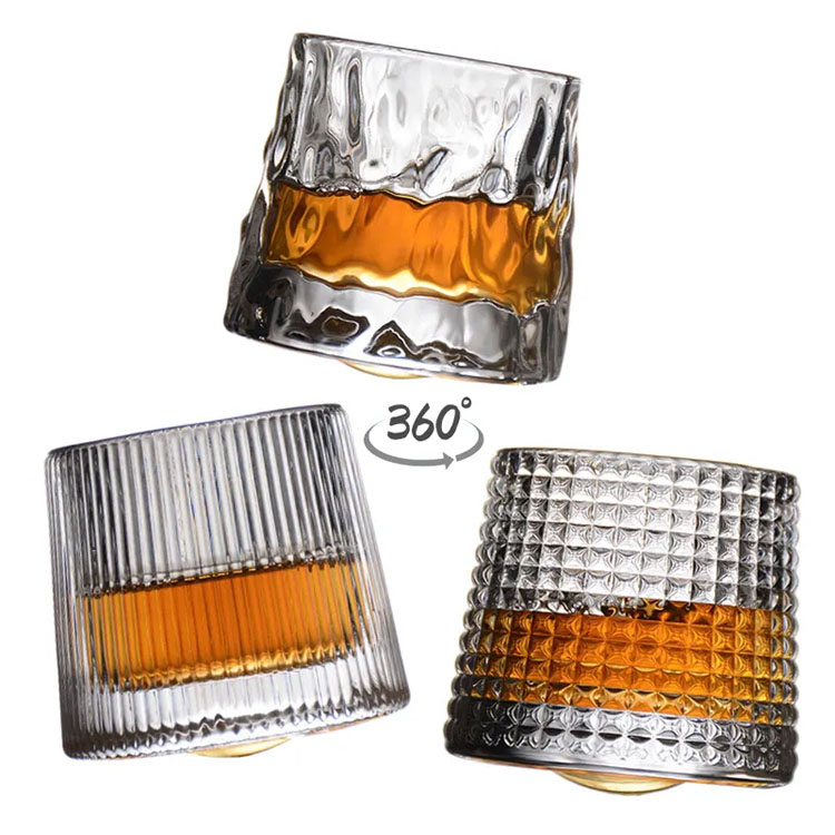 Staromodne szklanki whisky kubek rocki szklanki barowe