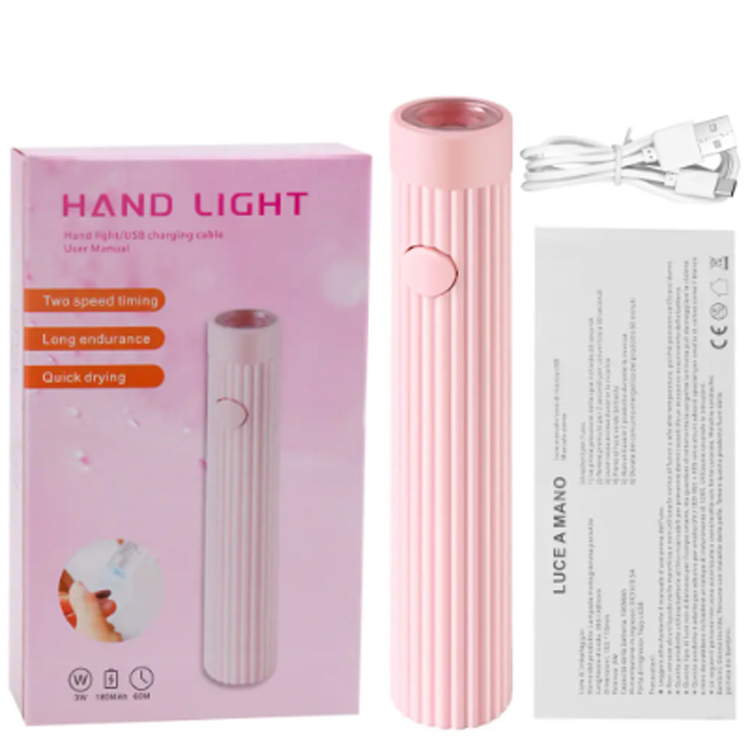 Przenośna mini UV LED Art Art Hand-Held Word Lampa