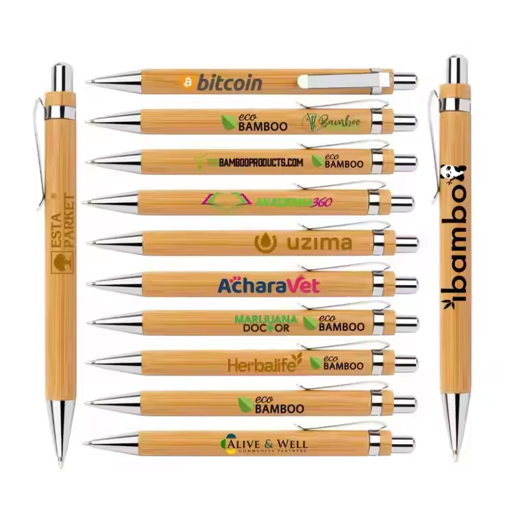 Prezent promocyjny Eco Pen niskiej ceny Promocja Bamboo Pen