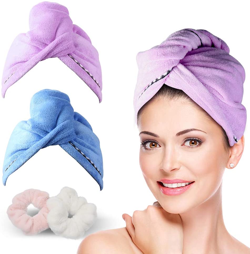 Turban do włosów Quick Dry Hair Turban Wrap