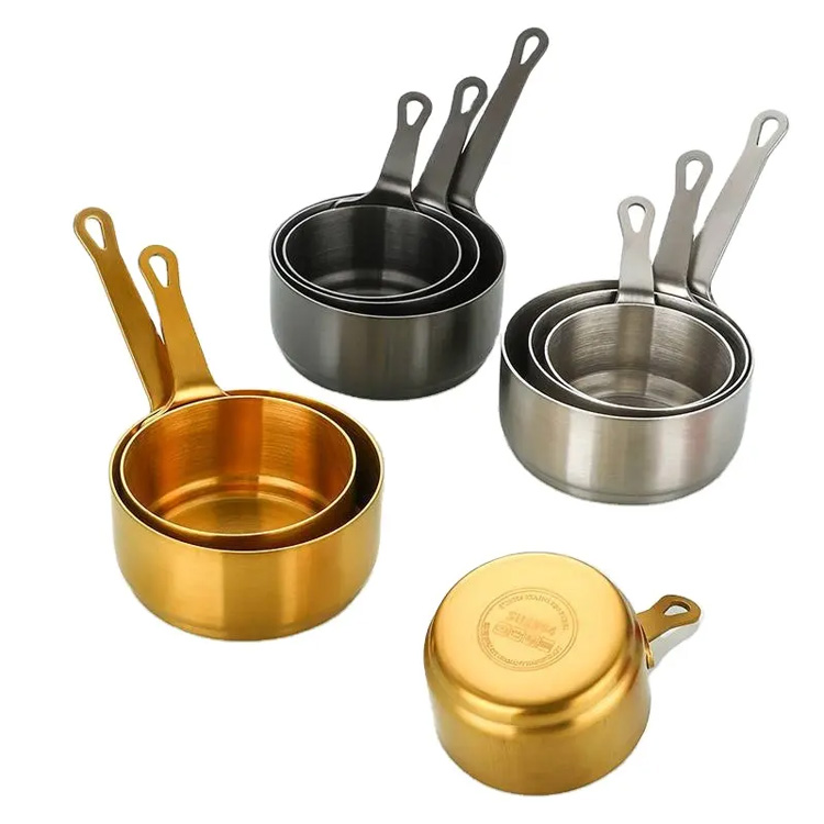 Stal nierdzewna 304 metalowy sos dip Mini 3pcs Sos Cup Bowl
